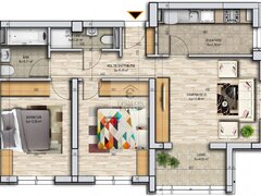 Militari Residence Apartament 3 camere decomandat